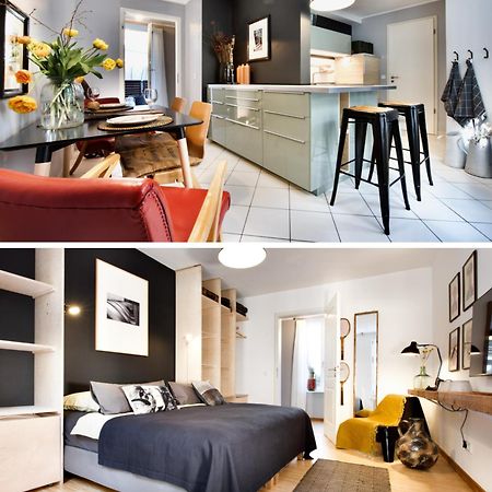 Gelber Loewe - Ferienwohnung In Der Erfurter Altstadt Exterior foto