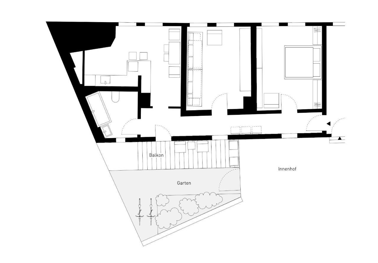 Gelber Loewe - Ferienwohnung In Der Erfurter Altstadt Exterior foto